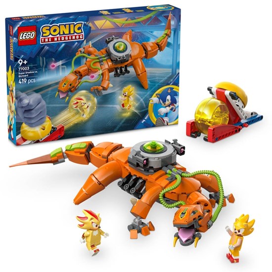 77003 Lego Sonic Super Shadow VS Biolizard 9+ 