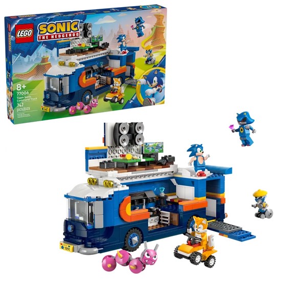 77006 Lego Sonic Team Sonics Commando Truck 8+