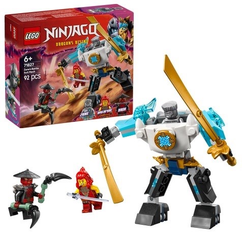 71827 Lego Ninjago Zanes Action Mech 92dlg 6+ 