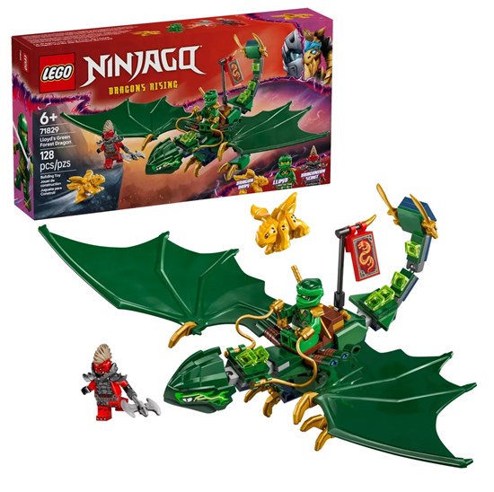 71829 Lego Ninjago Lloyds Groene Bosdraak 128dlg 6+