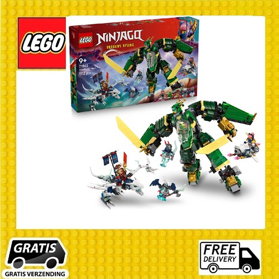 71845 Lego Ninjago Lloyds Jet-Mech Vliegtuigmecha 9+