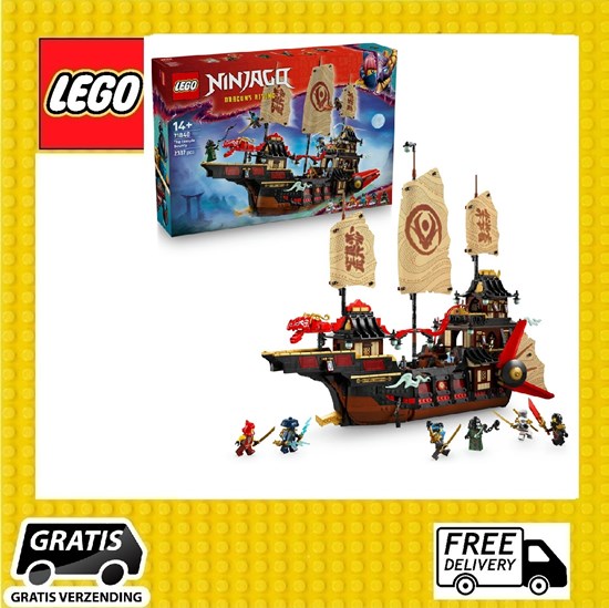 71848 Lego Ninjago de Tempel Glider Bounty Schip 14+ 