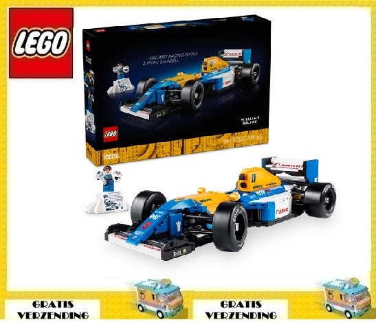 10353 Lego Icons Williams Racing FW14B met Nigel Mansell 18+