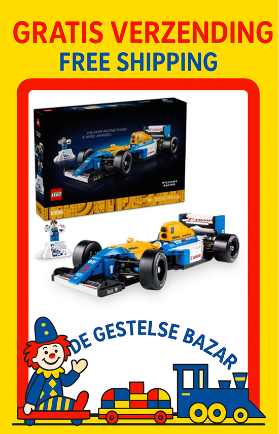 10353 Lego Icons Williams Racing FW14B met Nigel Mansell 18+