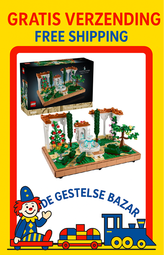 10359 Lego Icons Tuin met Fontein 1302 dlg 18+ 