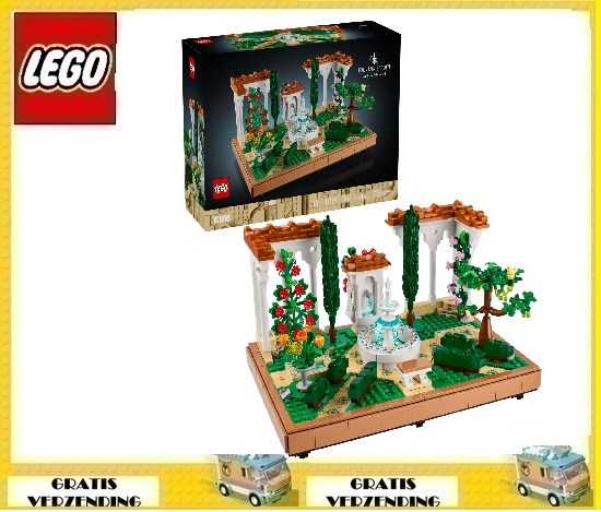 10359 Lego Icons Tuin met Fontein 1302 dlg 18+ 