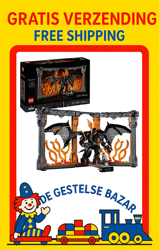 10367 Lego Icons The Lord of the Rings: Balrog Book Nook 18+ 