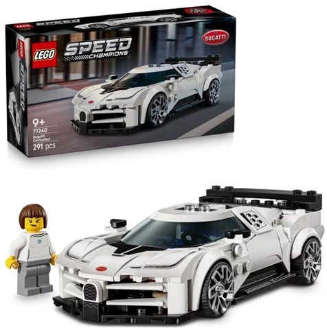 77240 Lego Speed Bugatti Centodieci Hypersportwagen 9+ 