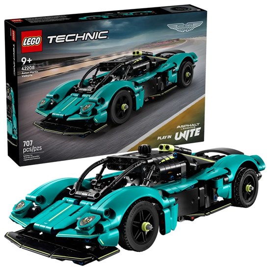 42208 Lego Technic Aston Martin Valkyrie 9+ 