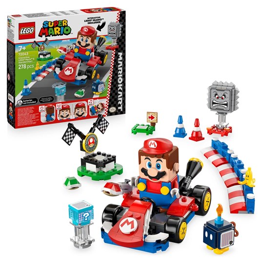 72043 Lego Interactieve Lego® Mario™ & Standard Kart 278dlg 7+ 