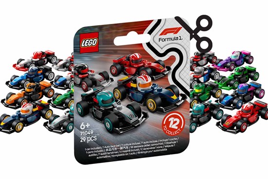 71049 Lego Minifigures F1  Voertuig assorti