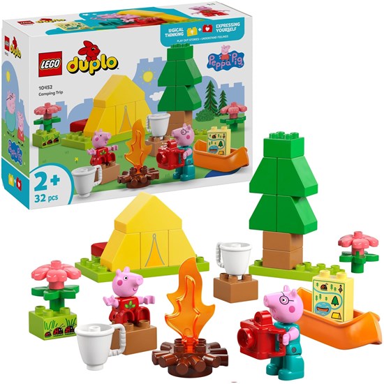 10452 Lego Duplo Peppa Pig Campeer Uitje 2+