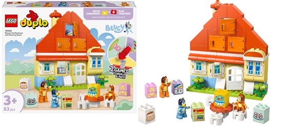 10459 Lego Duplo Blueys Familiehuis met Memory spel 3+