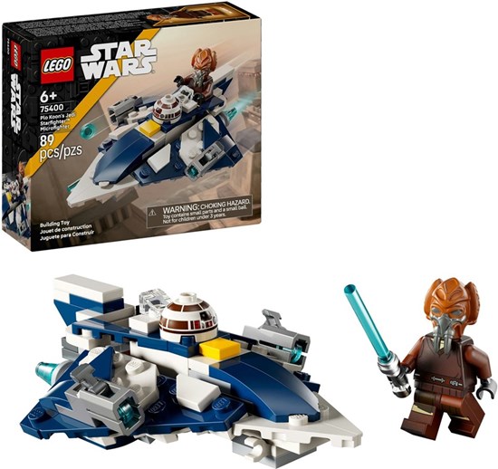 75400 Lego Star Wars Plo Koons Jedi Starfighter Microfighter Set Starfighter#Microfighter 6+ 