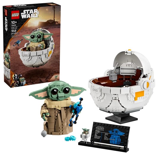 75403 Lego Star Wars Grogu™ in zijn Repulsorwieg 1048dlg 10+