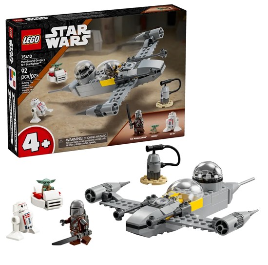 75410 Lego Star Wars Mandos en Grogus N-1 Starfighter 92dlg 4+