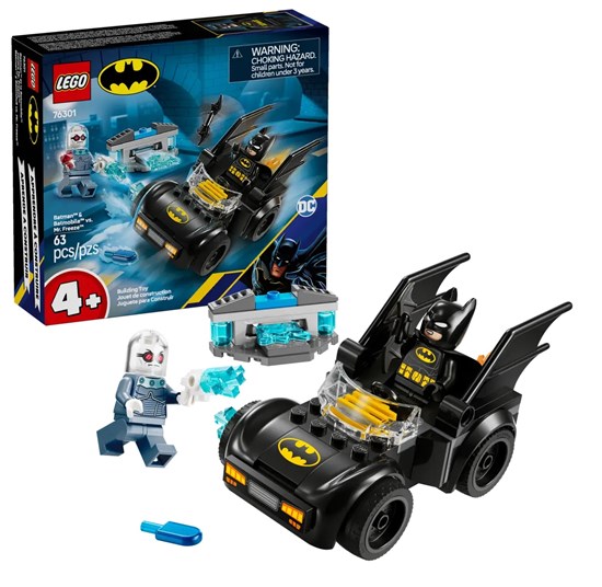 76301 Lego Batman™  en Batmobil™ vs Mr. Freeze™ 63dlg 4+ 