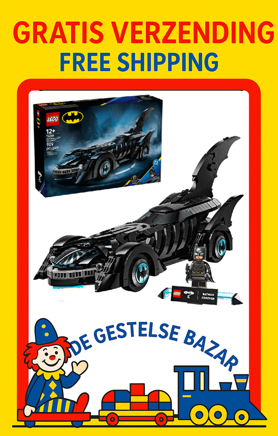 76304 Lego® DC Batman™: Batman Forever™ Batmobile™ 909 dlg 12+ 
