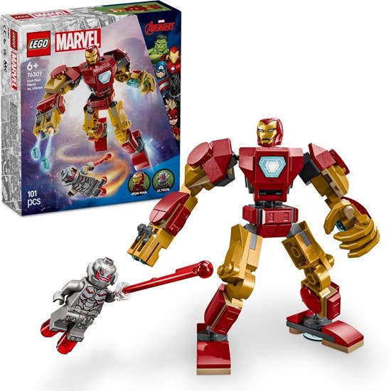 76307 Lego Marvel Iron Man Mech vs Ultron 6+