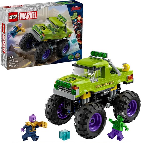 76312 Lego Marvel Super Heroes™ Hulk-Truck vs. Thanos 7+ 