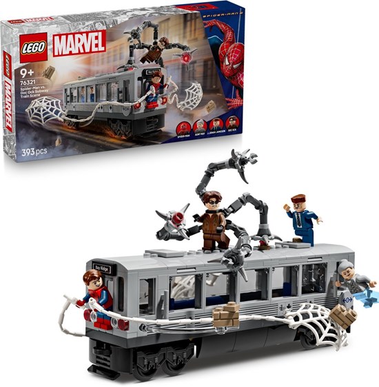 76321 Lego Marvel Super Heroes Spider-Man vs. Doc Ock Metroscène 9+