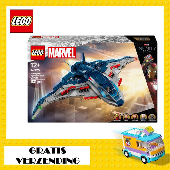 76325 Lego Marvel Super Heroes Avengers: Age of Ultron Quinjet 12+ 