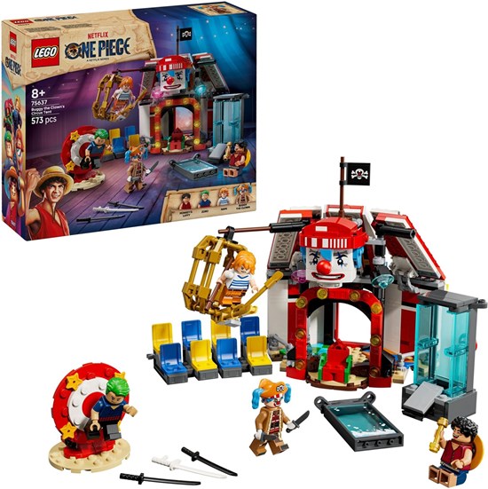 75637 Lego One Piece Circustent van Buggy de Clown 573dlg 8+ 