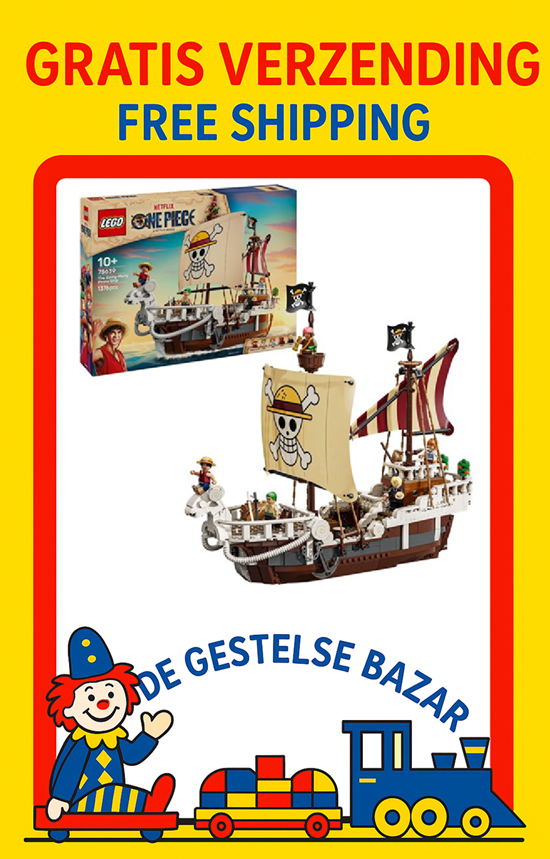75639 Lego One Piece het Piratenschip Going Merry 1376dlg 10+ 