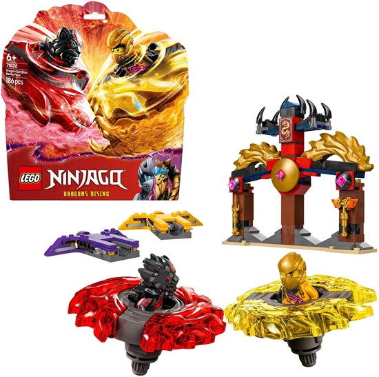 71826 Lego Ninjago Draken Spinjitzu Battle Pack 186dlg 6+ 