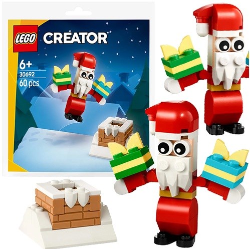 30692 Lego Creator de Kerstman in de Schoorsteen 60dlg 6+ 