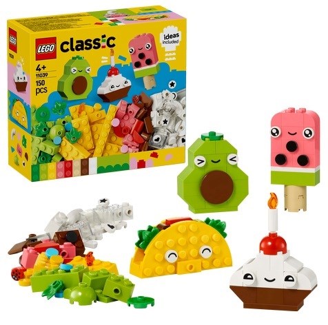 11039 Lego Classic Creatieve Etensvriendjes 150dlg 4+ 