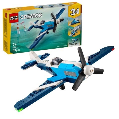 31160 Lego Creator 3in1 Vlieger Race Vliegtuigen 178dlg 7+ 
