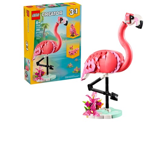 31170 Lego Creator 3in1 Roze Flamingo 8+