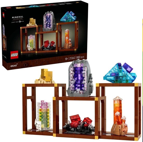 21362 lego Ideas Mineralenverzameling Set 18+ 