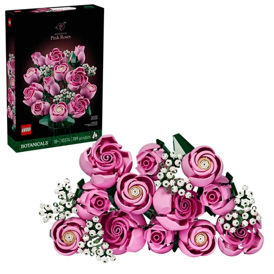 LEGO® Botanicals 10374 Roze Rozenboeket 789dlg 18+ 