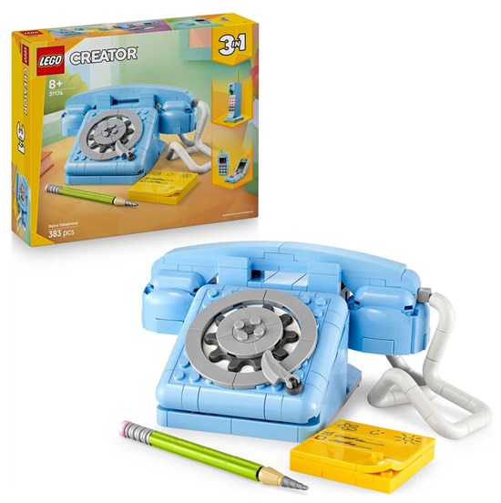 31174 Lego Cretor 3in1 Retro Telefoon 8+