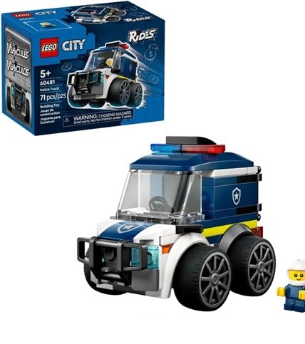 LEGO® City 60481 Coole Racers Politiewagen 5+