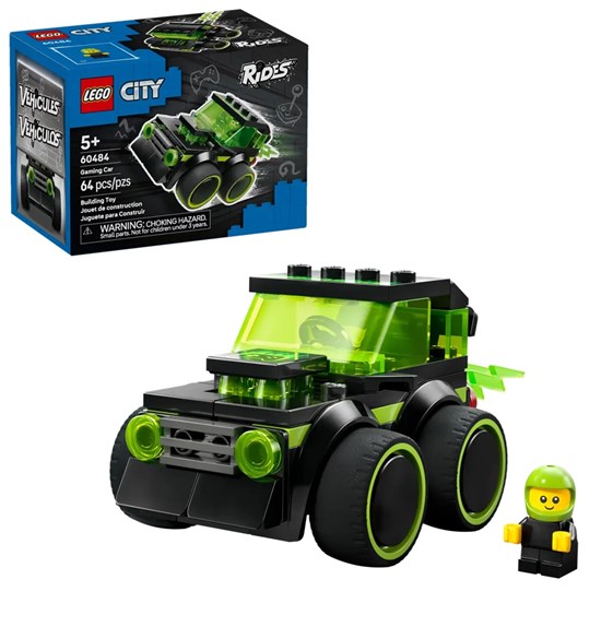 LEGO® City 60484 Coole Racers Gaming Racewagen 5+