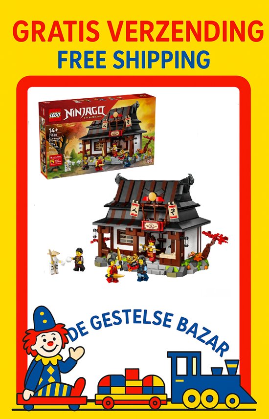 LEGO® NINJAGO 71858 15-jarig Jubileum van de Vier Wapens Smederij 14+