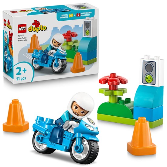 LEGO® DUPLO® 10471 Blauwe Politiemotor 2+