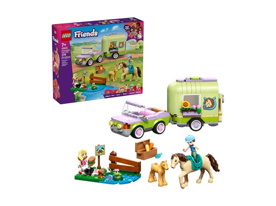 LEGO® Friends 42695 Paard en Veulen met Paardentrailer 279dlg 7+ 