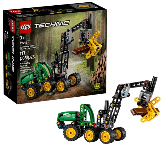 LEGO® Technic 42218 John Deere 1470H Hout Oogstmachiner 7+ 