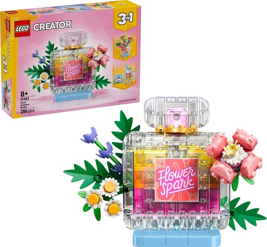 Lego® Creator 31383 Parfumfles met Bloemen Decoratie  286dlg 8+ 