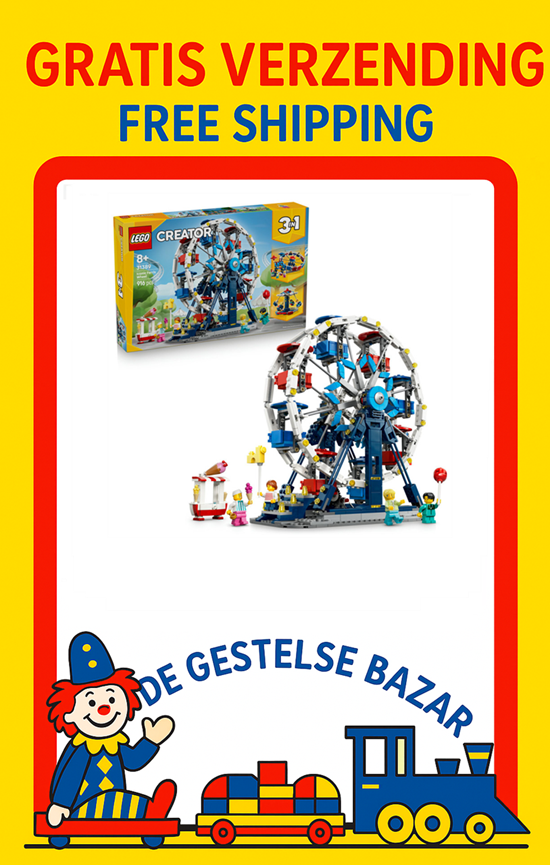 Lego® Creator 31389 Klassiek 3in1 Reuzenrad 916dlg 8+ 
