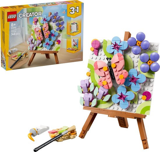 Lego® Creator 31390 Decoratief Bloemen Schilderij 348dlg 8+ 
