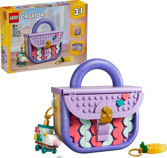 Lego® Creator 31391 Modieuze Tas met Opbergvak 272dlg 8+ 