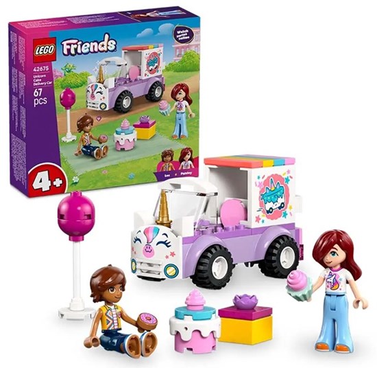 LEGO® Friends 42675 Eenhoorn Taartbezorgwagen  67dlg 4+ 