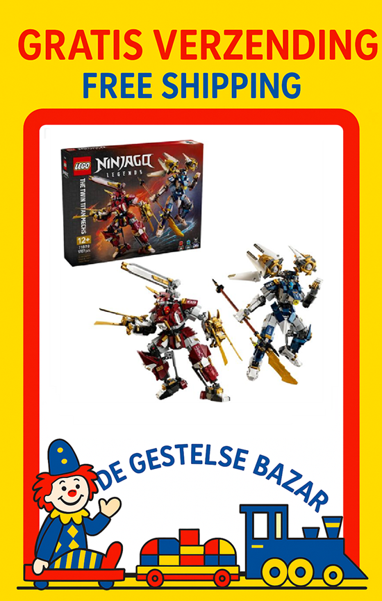 Lego® Ninjago® 71870 De Twee Titanen Mechs 1707dlg 12+ 