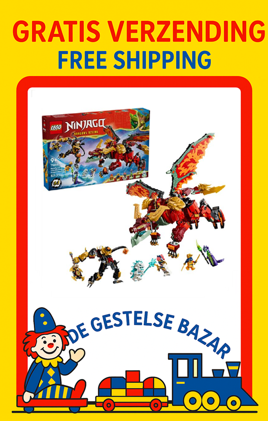 Lego® Ninjago® 71868 Wyldfyre's Drakenmecha 821dlg 9+ 