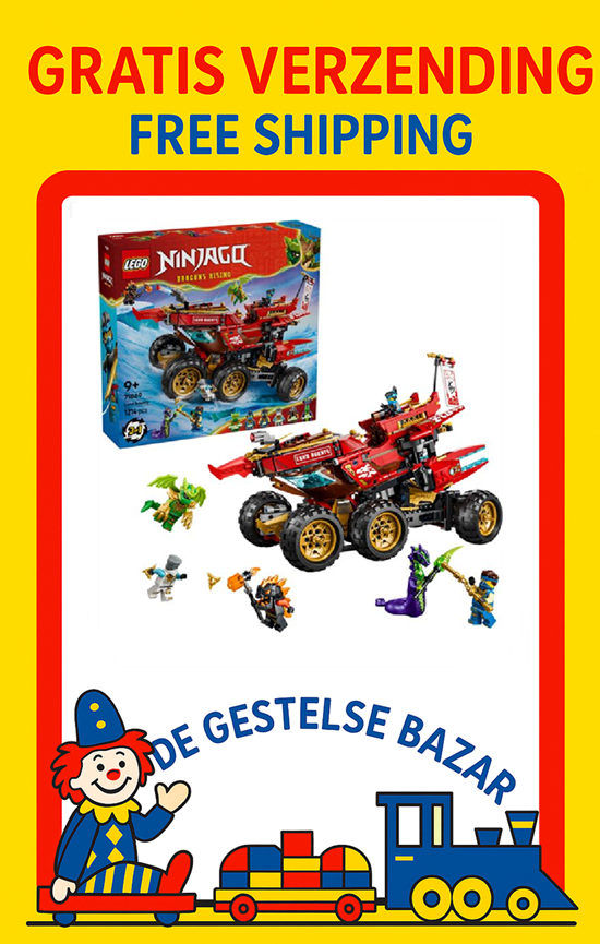 Lego® Ninjago® 71869 Woestijnzeeman 1214dlg 9+ 